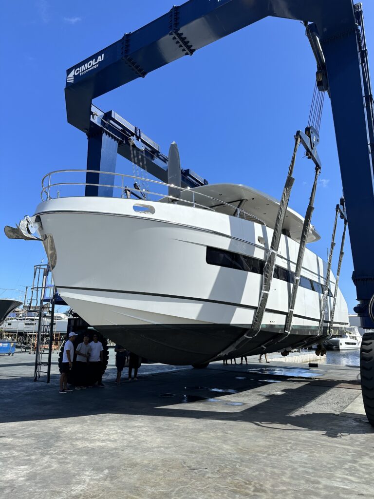 yacht management haul out